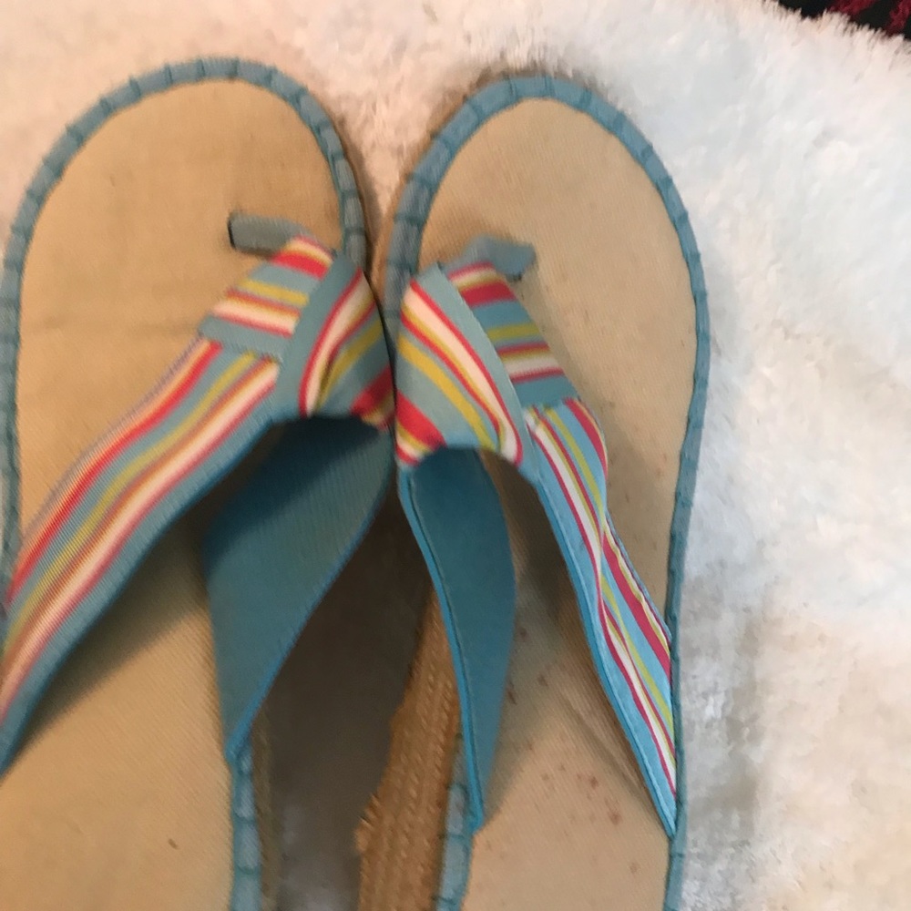 Wedge sandal Multi color size 8.5